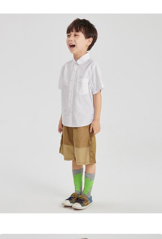 江南布衣   22年夏装新款 短袖衬衣  1M3253090 商品图5