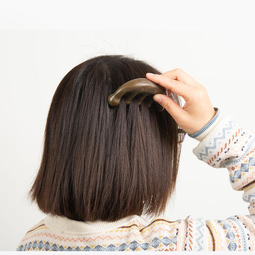 【自营】多功能五齿按摩梳 刮痧 按摩 梳头 点穴 商品图3