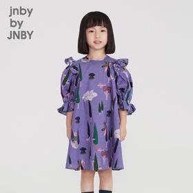 江南布衣 22年夏装新款  中袖连衣裙  1M3G40400