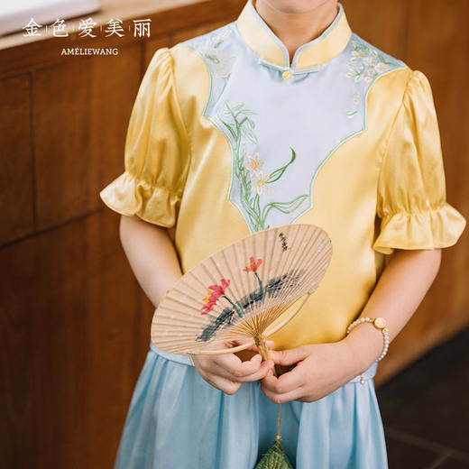 原创品牌金色爱美丽女童---秋之夜月 商品图1