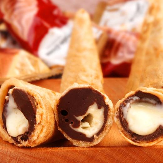 【中欧班列精选】 俄罗斯蛋筒wwj哈根达斯蛋筒 草莓/白巧克力/可可味300g/袋 商品图4