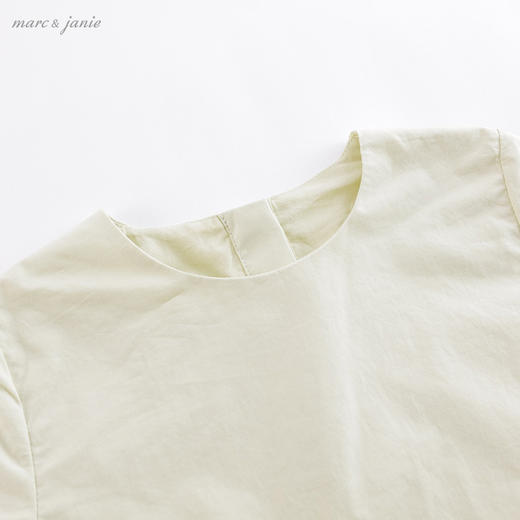 marcjanie马克珍妮夏装新款 女童荷叶袖纯棉短袖连衣裙20365 商品图2