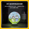 3寸 灯光球拼图 塑料拼图 J1099 小刘鸭-春游 商品缩略图2