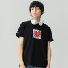 【Keith Haring联名】Lee春夏新款联名爱心印花情侣男士短袖T恤L438954DRK14/K11 商品缩略图1