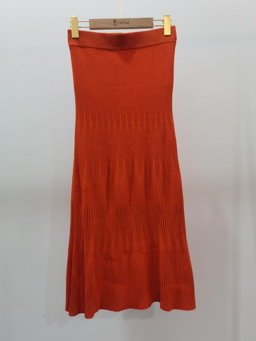 M臣禾日系针织半身裙褶皱设计感9107920308 商品图7