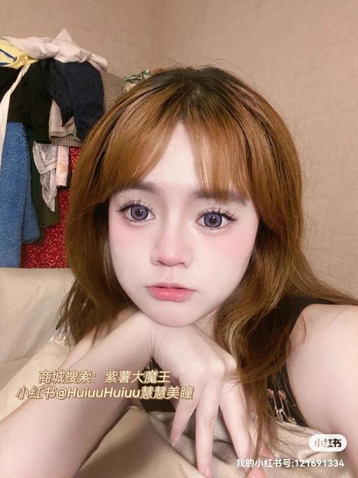 【大直径】紫薯大魔王14.5mm着色14.4mm【年抛 0-800度 无525/575】 商品图6