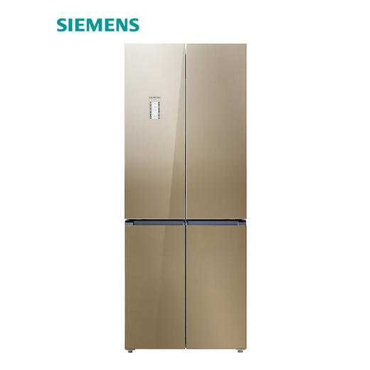 西门子 452升冰箱KM46FSGETI 玻璃面板十字对开门零度保鲜无霜BCD-452W(KM46FSGETI) 商品图1