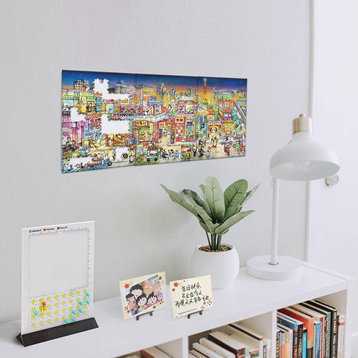 【折扣商品 不退不换】384片 月历拼图 塑料拼图 HR1006 Tom Parker-台北印象 商品图2