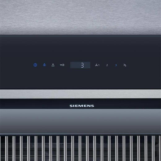 西门子iQ700壁挂式 20立方米大风量 吸油烟机黑色LS6EFK960W 商品图2