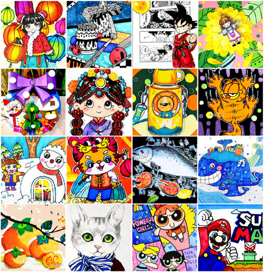 2022年创意少儿美术教程69课【自动发货：下单后，点击手机短信中收到的链接，即可获取文件下载的链接；如有任何问题，可添加客服微信hm33268获得帮助】
 商品图1