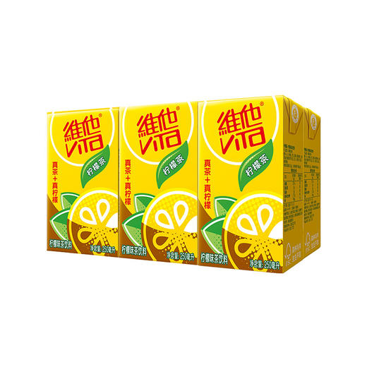 维他柠檬茶 250ml*6盒 商品图0