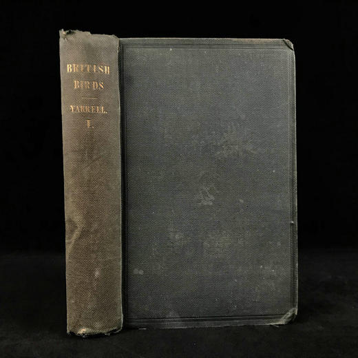 1843年 亚雷尔 英国鸟类史（卷1） 约170幅木版画插图 漆布精装18开 商品图0