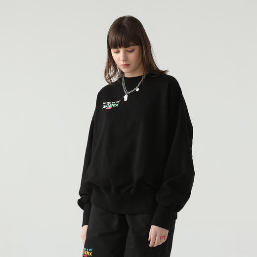 MEET.ROY不死鸟系列 印花宽松oversize版型圆领卫衣01MR1342 商品图2