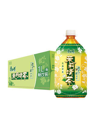 1L*12瓶/箱装康师傅冰红茶/绿茶/茉莉蜜茶/茉莉清茶/蜂蜜柚子茶/酸梅汤/水晶葡萄 商品图7