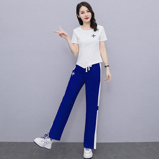 时尚洋气减龄，运动服休闲套装HR-22307 商品图1