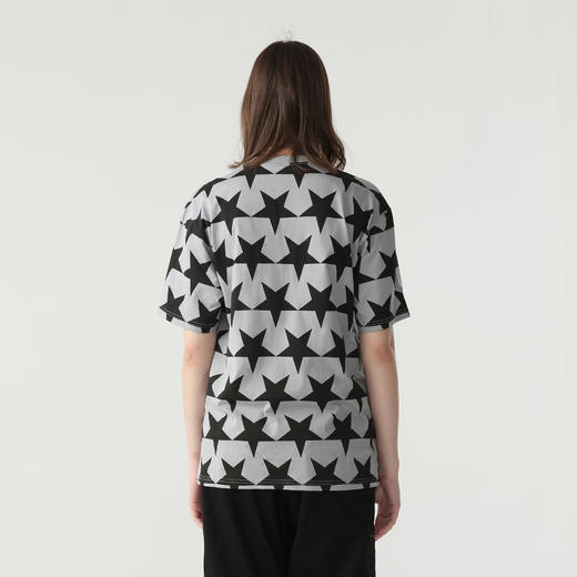 MEET.ROY简约几何星星满印工艺徽章时尚短袖T恤01MR1325 商品图2