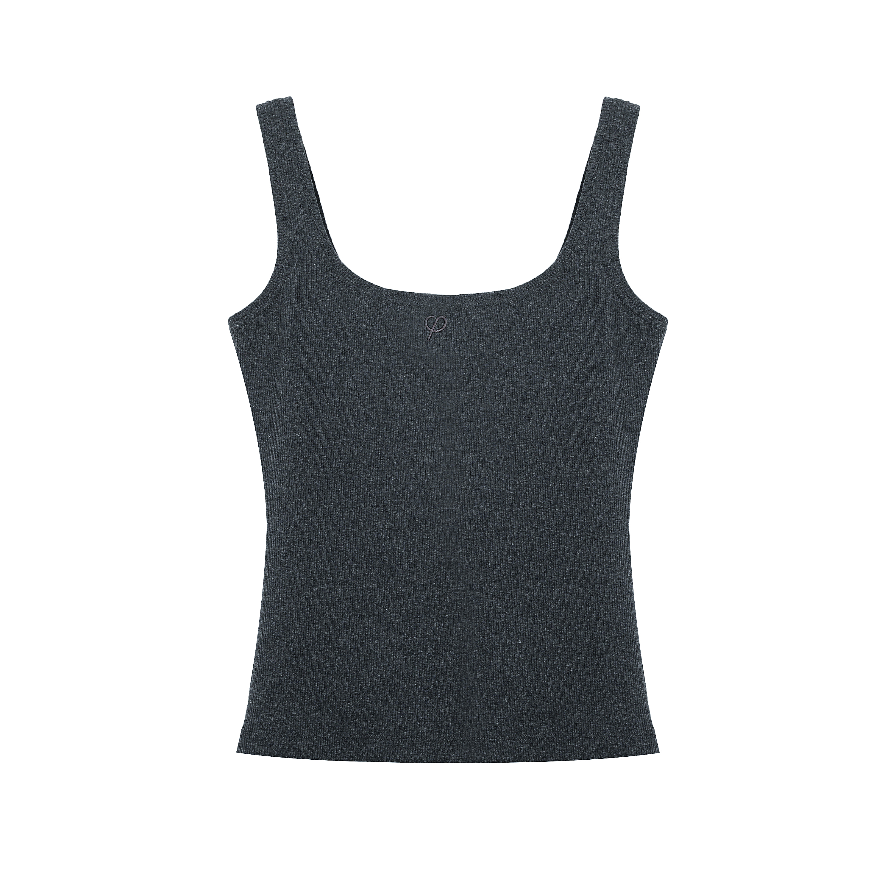 方领吊带内搭T恤