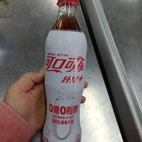 可口可乐纤维0糖汽水500ml