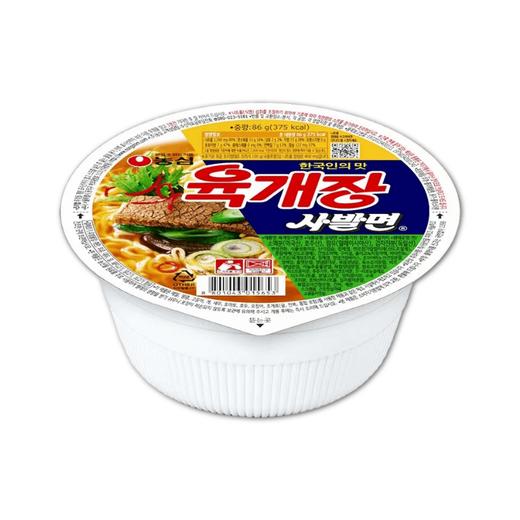 농심 육개장컵소86g 商品图0