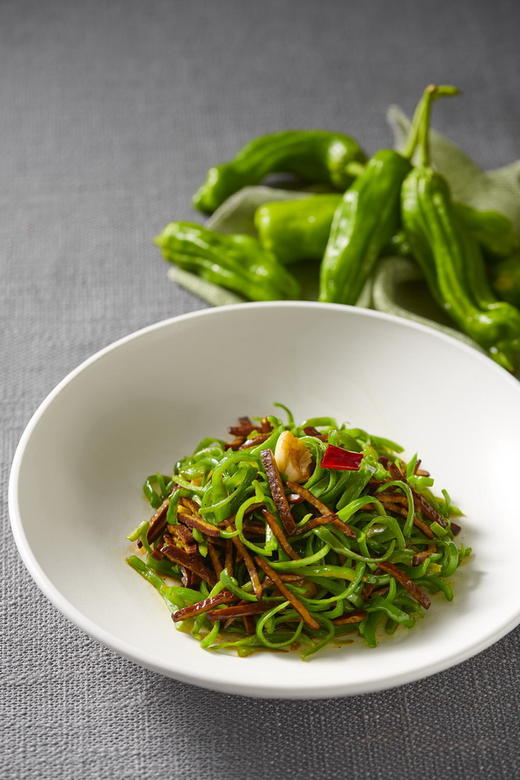 薄皮椒炒五城干(份) 商品图0