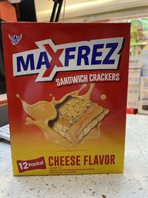 MAXFREZ迈芝奶酪味夹心饼干216克
