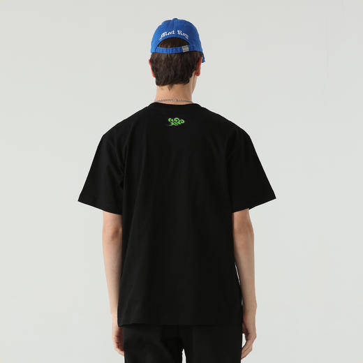 MEET.ROY麒麟祥云复古圆筒圆领无缝短袖T恤男011286MR 商品图1