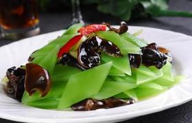 小木耳炒莴笋(份)