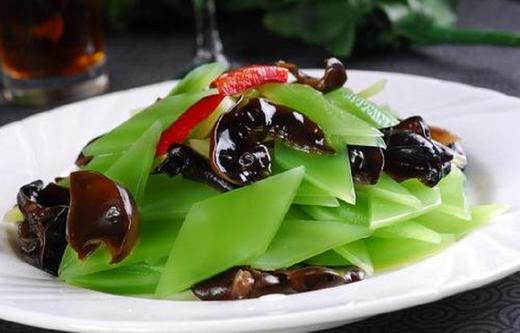 小木耳炒莴笋(份) 商品图0
