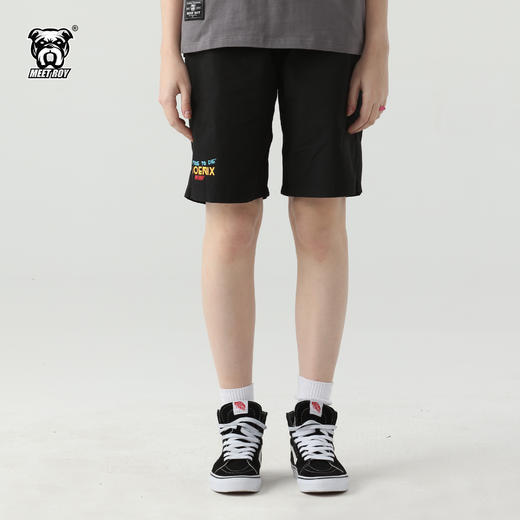 MEET.ROY不死鸟Phoenix系列休闲五分裤短裤02MR1295 商品图0