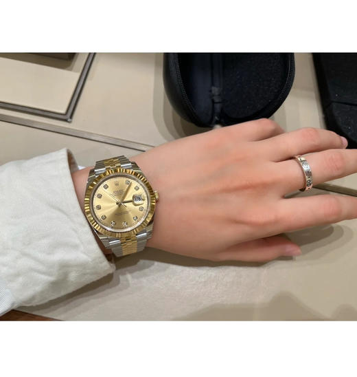 劳力士-日志41间金镶钻款 商品图1