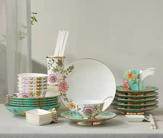 国瓷永丰源  春暖花开44件组餐具 商品图0