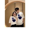 韩版印花2022新款潮网红亲子装一家三口四口母女全家子装婴儿洋气国庆出游 商品缩略图3