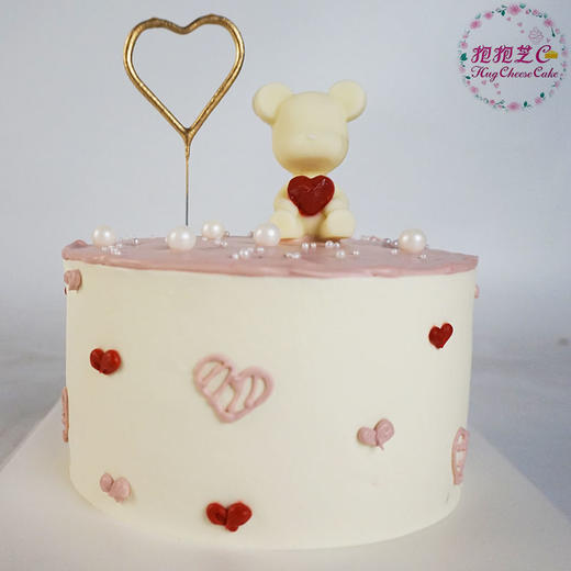 【爱心小熊蛋糕】 自带仙女棒的少女心蛋糕 商品图3