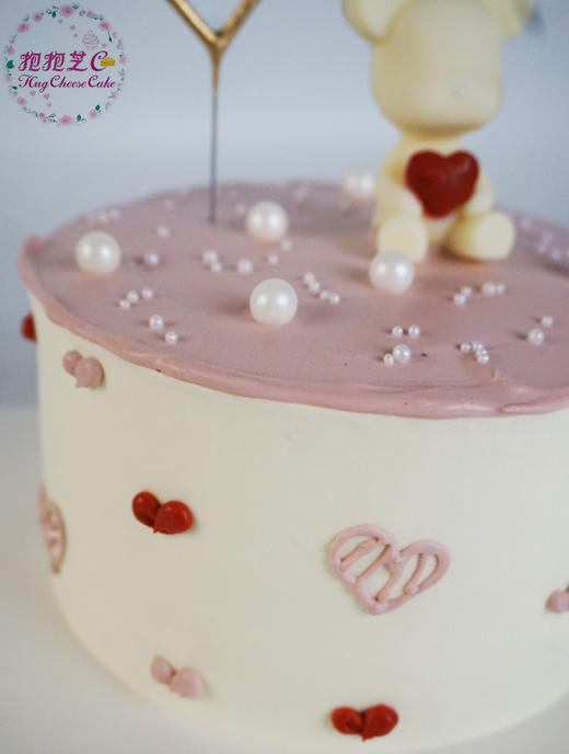 【爱心小熊蛋糕】 自带仙女棒的少女心蛋糕 商品图5