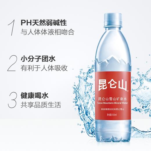 【25年1月】昆仑山矿泉水500mlx24 商品图1