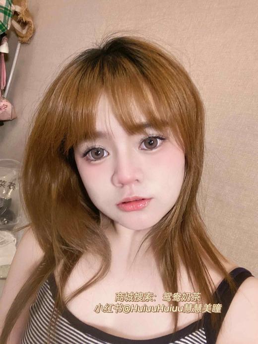 【店主实拍】鸳鸯奶茶14.5mm【年抛 度数0-1000度 含有525/575】 商品图3