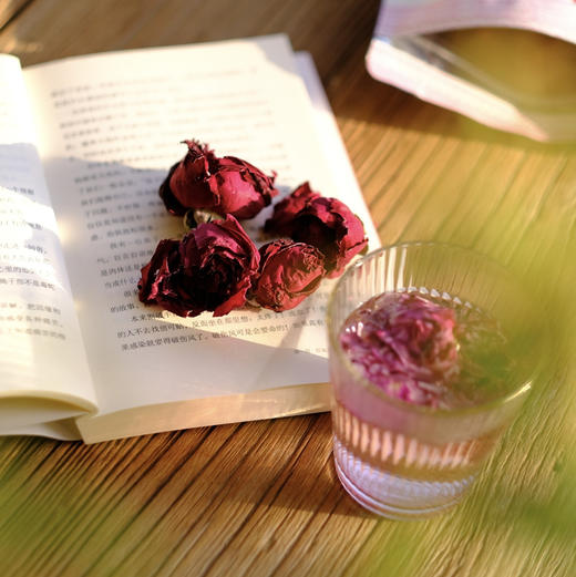 【2026春日集采】云南大理2026春墨江玫瑰，云南大理头水墨红玫瑰冻干花大蕊花茶富花青素 香味浓、花瓣厚，花朵大 商品图0