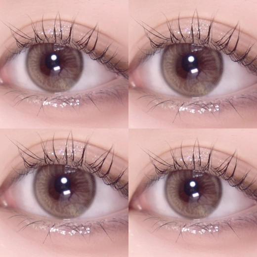 lensrea 美瞳年抛 日落甜茶棕 径14.2mm着色13.4mm 商品图8