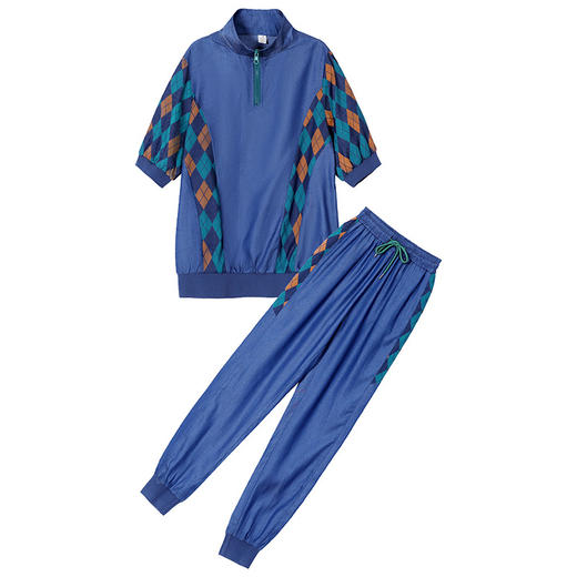 牛仔套装新款宽松显瘦休闲POLO领时尚两件潮HR-WY87969 商品图4