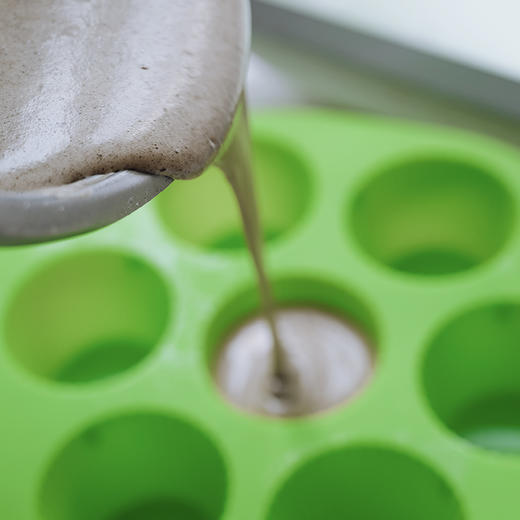 美善品食品级铂金硅胶绿色模具 TM6TM5通用蛋糕盘耐高温点米糕发糕戚风海绵 商品图4