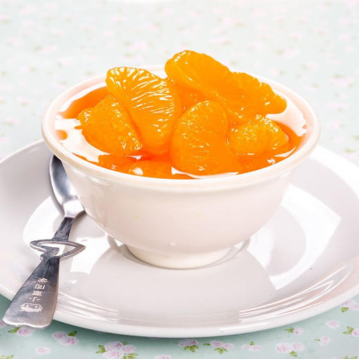 【宜昌助农馆】小覃同学 新鲜水果橘子罐头312g*6罐 商品图4
