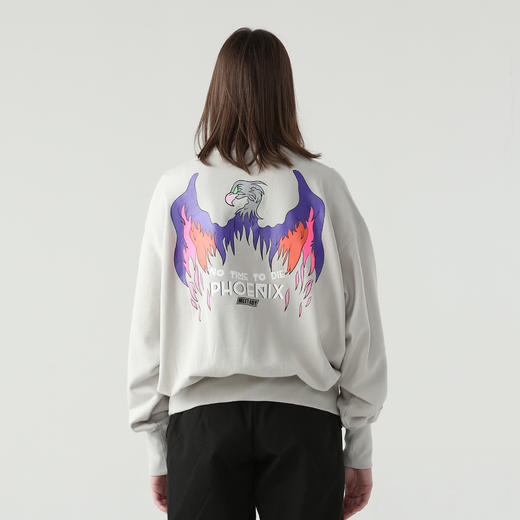 MEET.ROY不死鸟系列 印花宽松oversize版型圆领卫衣01MR1343 商品图2