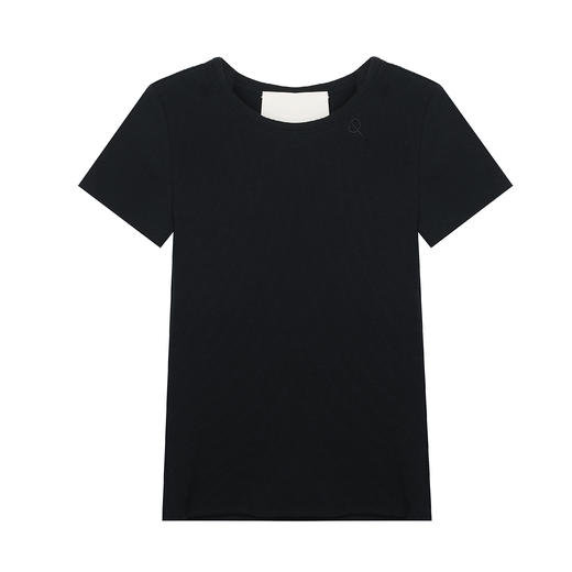 紧身螺纹打底弹力T恤 商品图0