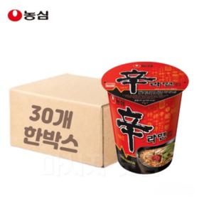 【整箱】农心 辛拉面小杯65g*30 