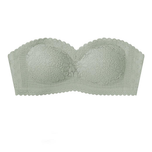 黛唯梵 无肩带内衣女纯欲调整型收副乳隐形防滑抹胸裹胸小胸平胸专用文胸国庆出游 商品图4