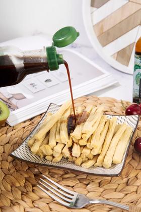 即食鲜腐竹3袋 搭配亚麻籽油醋汁1瓶  轻食代餐