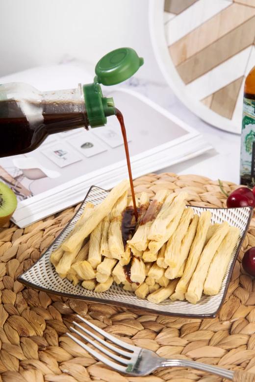 即食鲜腐竹3袋 搭配亚麻籽油醋汁1瓶  轻食代餐 商品图0