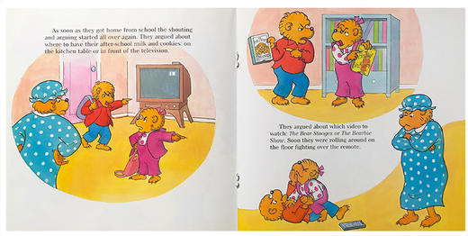 英文原版 Berenstain Bears 贝贝熊系列 启蒙亲子故事读物增加英语词汇量 培养宝宝的良好习惯 商品图1