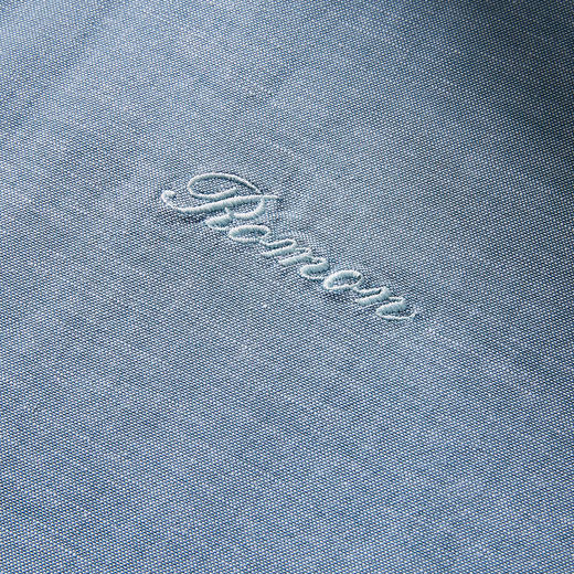 【定制刺绣 棉麻混纺】罗蒙夏季薄款透气亚麻短袖衬衫男商务休闲衬衣 商品图3