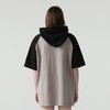 MEET.ROY麒麟祥云系列印花插肩oversize版型拼接半袖帽衫01MR1293 商品缩略图2